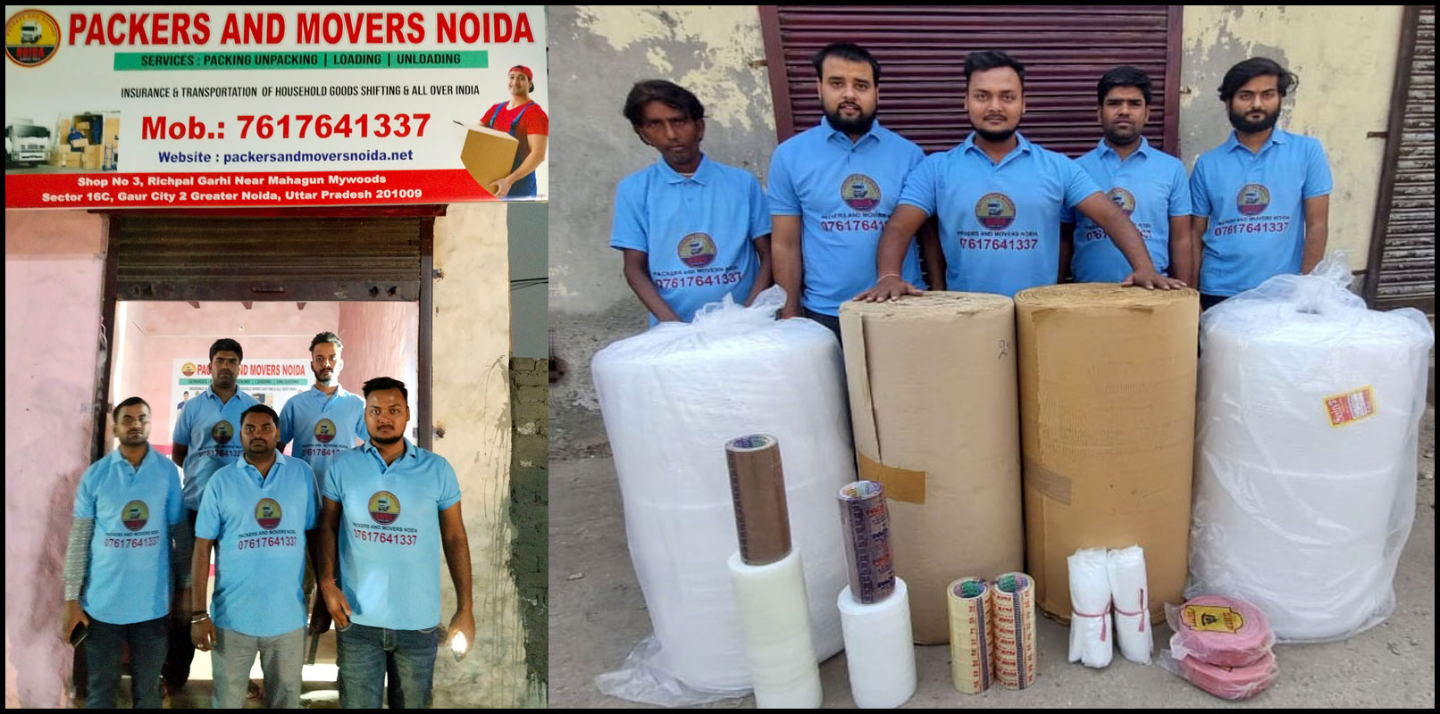 Packers and Movers Noida Office and Staff