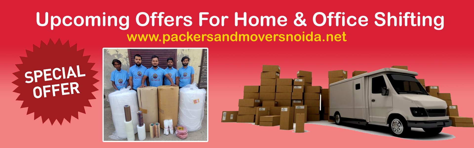 Special Offers By Packers and Movers Noida